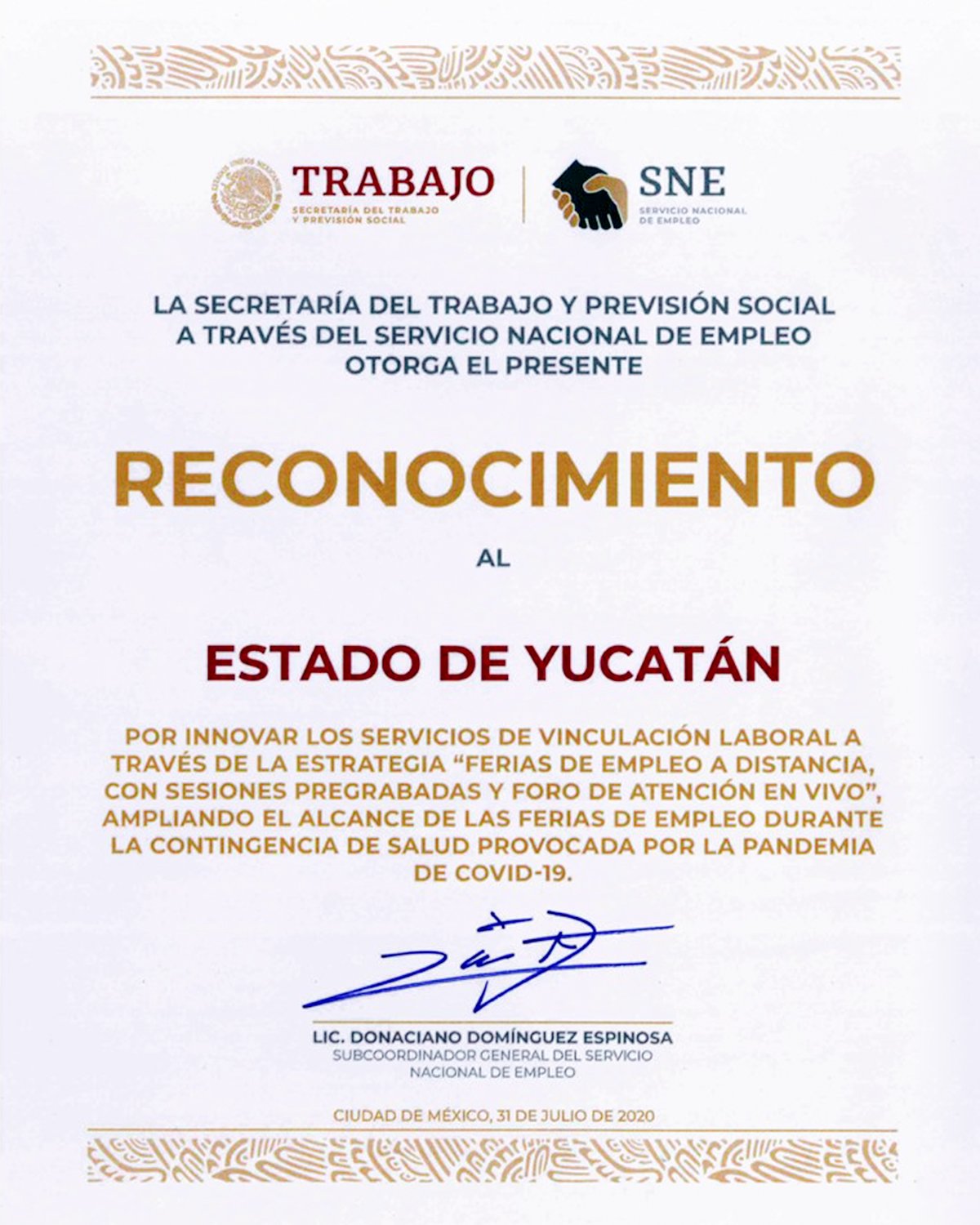 4.-Reconocimiento SNEY